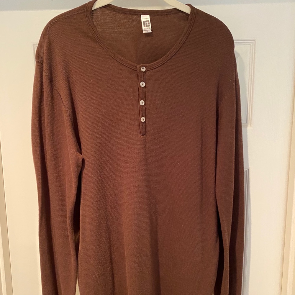 American apparel baby thermal